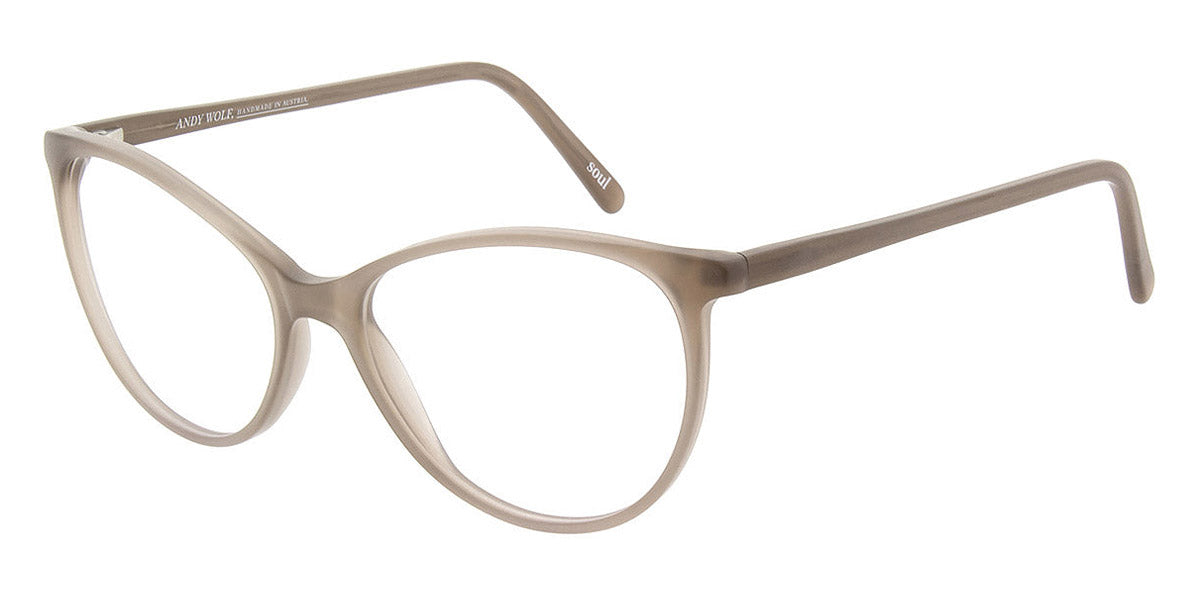 Andy Wolf® 5076 AW 5076 M 55 - Beige M Eyeglasses