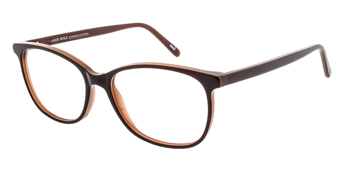 Andy Wolf® 5079 AW 5079 D 52 - Brown D Eyeglasses