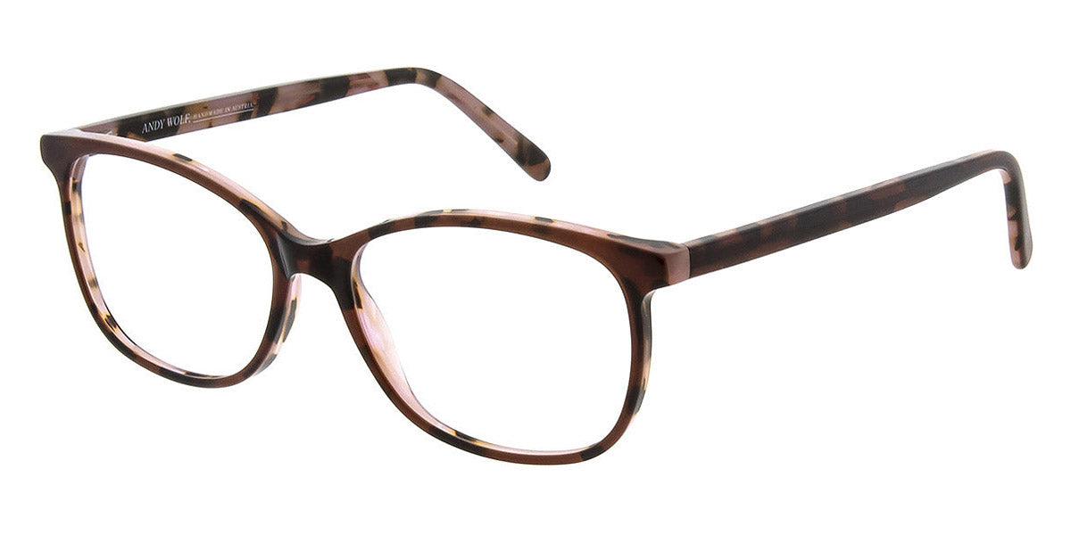 Andy Wolf® 5079 AW 5079 V 52 - Berry/Brown V Eyeglasses