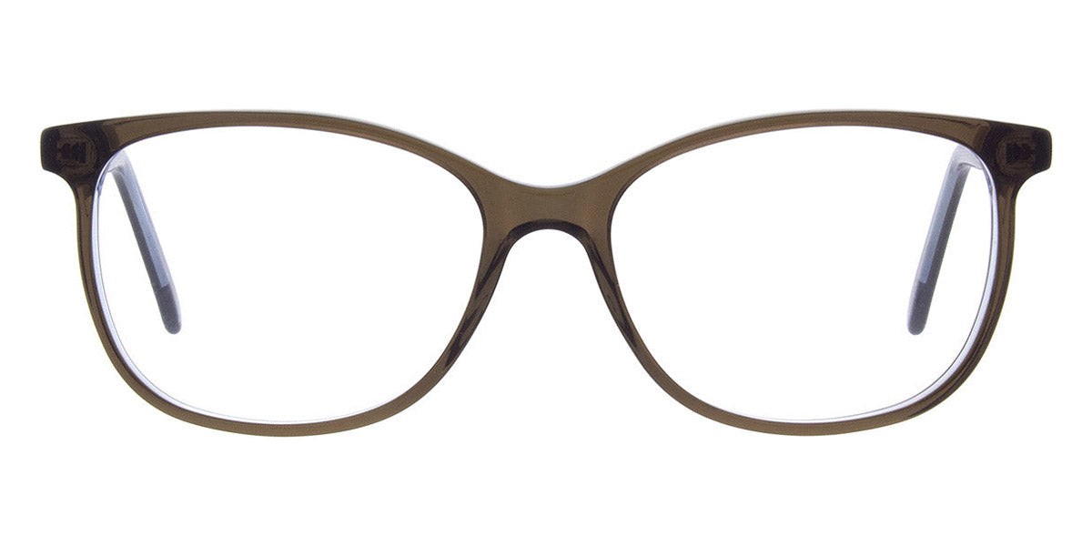 Andy Wolf® 5079 AW 5079 X 52 - Brown X Eyeglasses