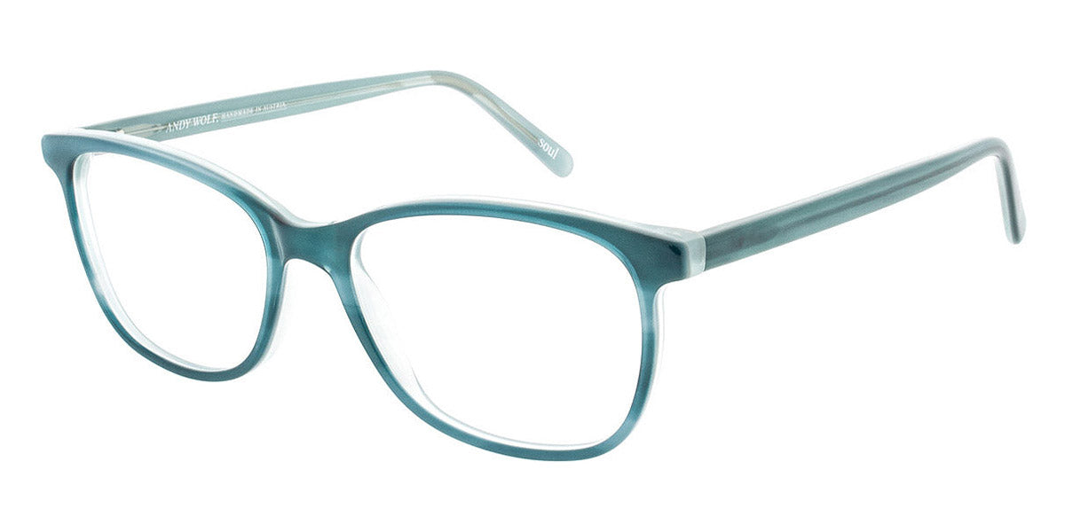 Andy Wolf® 5080 AW 5080 C 50 - Teal C Eyeglasses