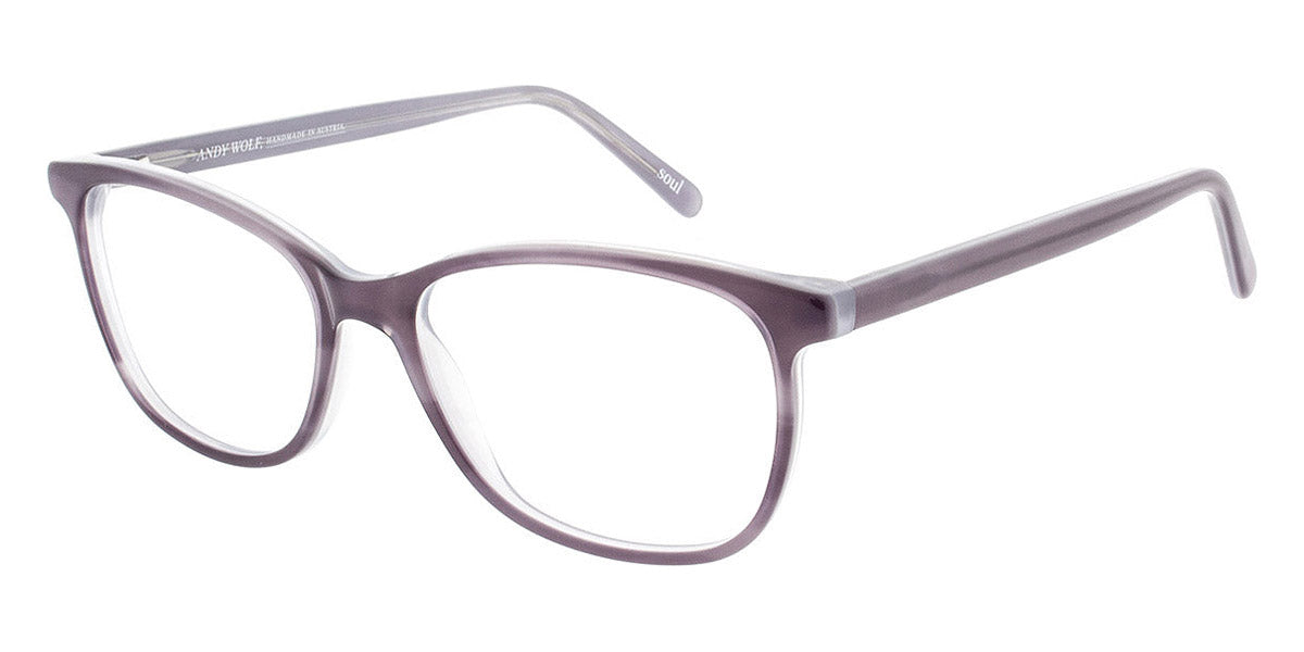 Andy Wolf® 5080 AW 5080 D 50 - Violet D Eyeglasses