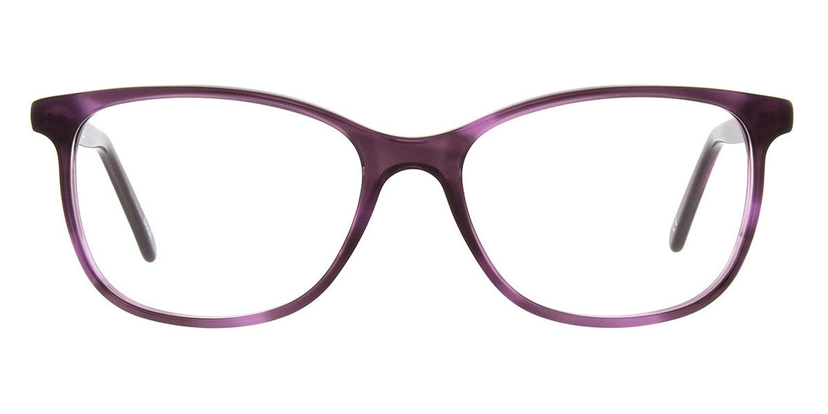 Andy Wolf® 5080 AW 5080 O 50 - Violet O Eyeglasses