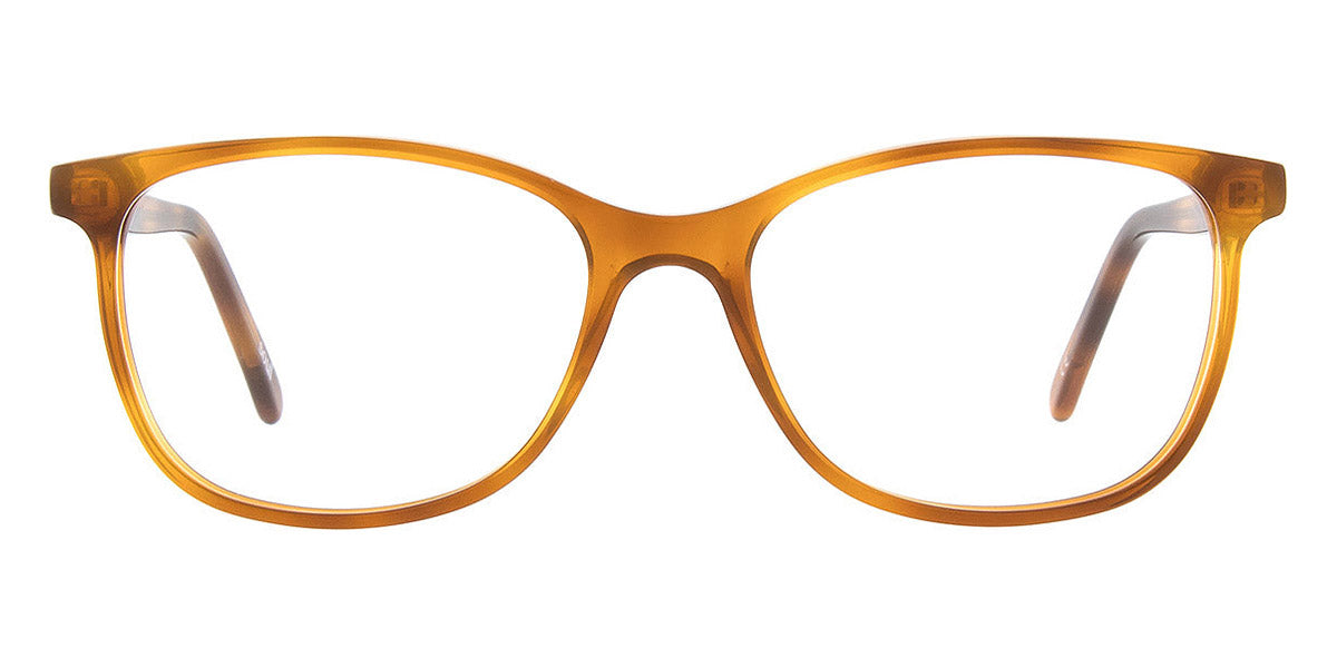 Andy Wolf® 5080 AW 5080 Q 50 - Orange/Brown Q Eyeglasses