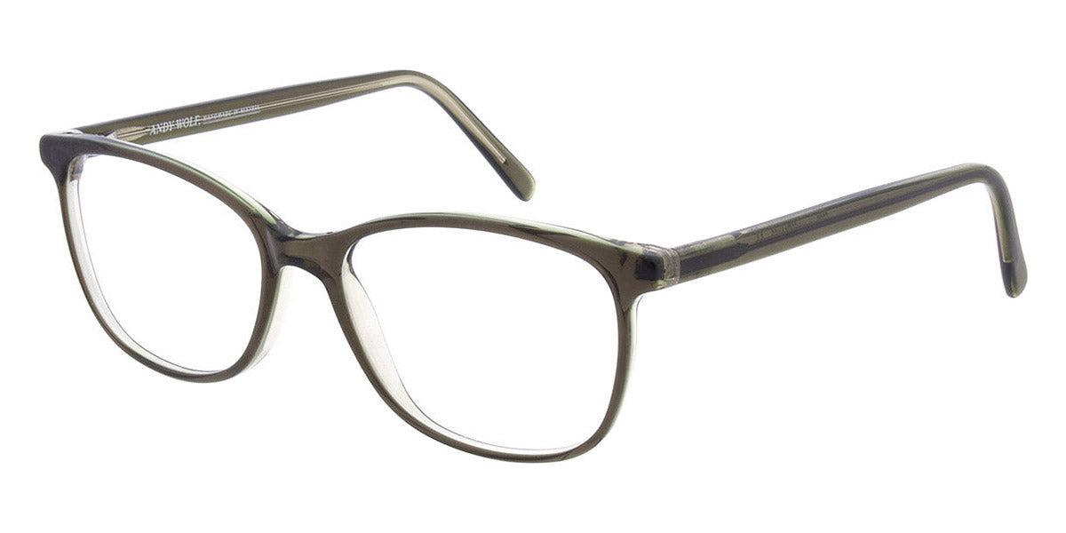 Andy Wolf® 5080 AW 5080 W 50 - Green W Eyeglasses