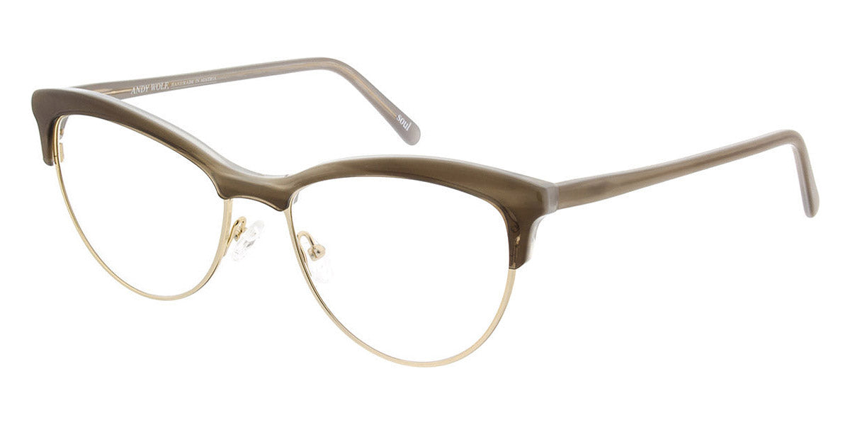 Andy Wolf® 5081 AW 5081 D 53 - Gray/Gold D Eyeglasses