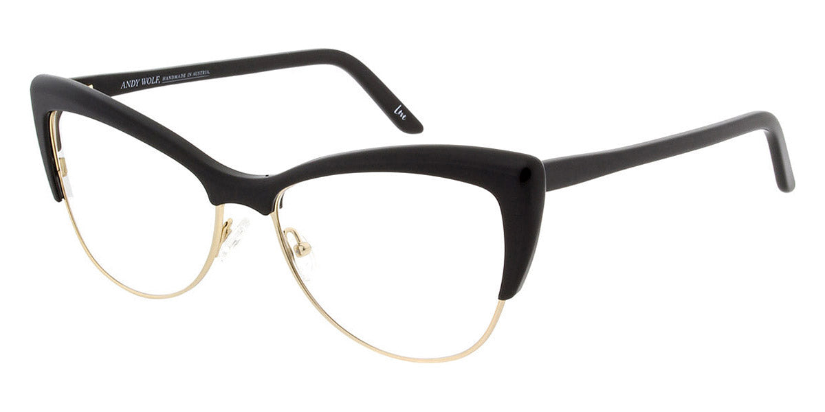 Andy Wolf® 5082 AW 5082 A 56 - Black/Gold A Eyeglasses