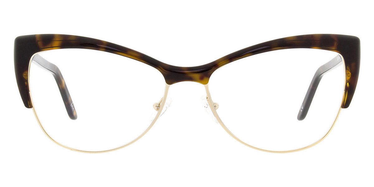 Andy Wolf® 5082 AW 5082 B 56 - Brown/Gold B Eyeglasses