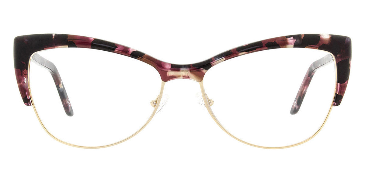 Andy Wolf® 5082 AW 5082 C 56 - Berry/Gold C Eyeglasses