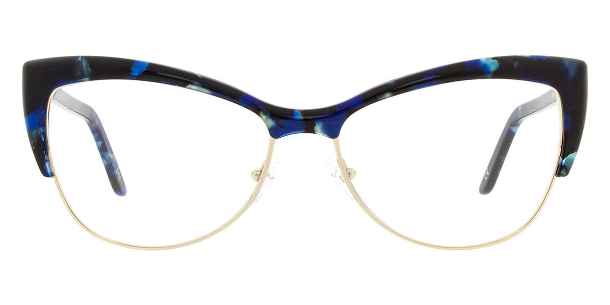 Andy Wolf® 5082 AW 5082 D 56 - Teal/Gold D Eyeglasses