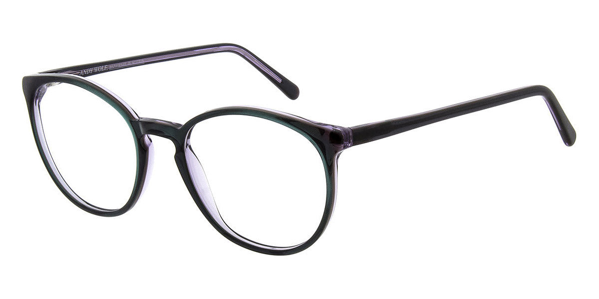 Andy Wolf® 5085 AW 5085 06 48 - Teal 06 Eyeglasses