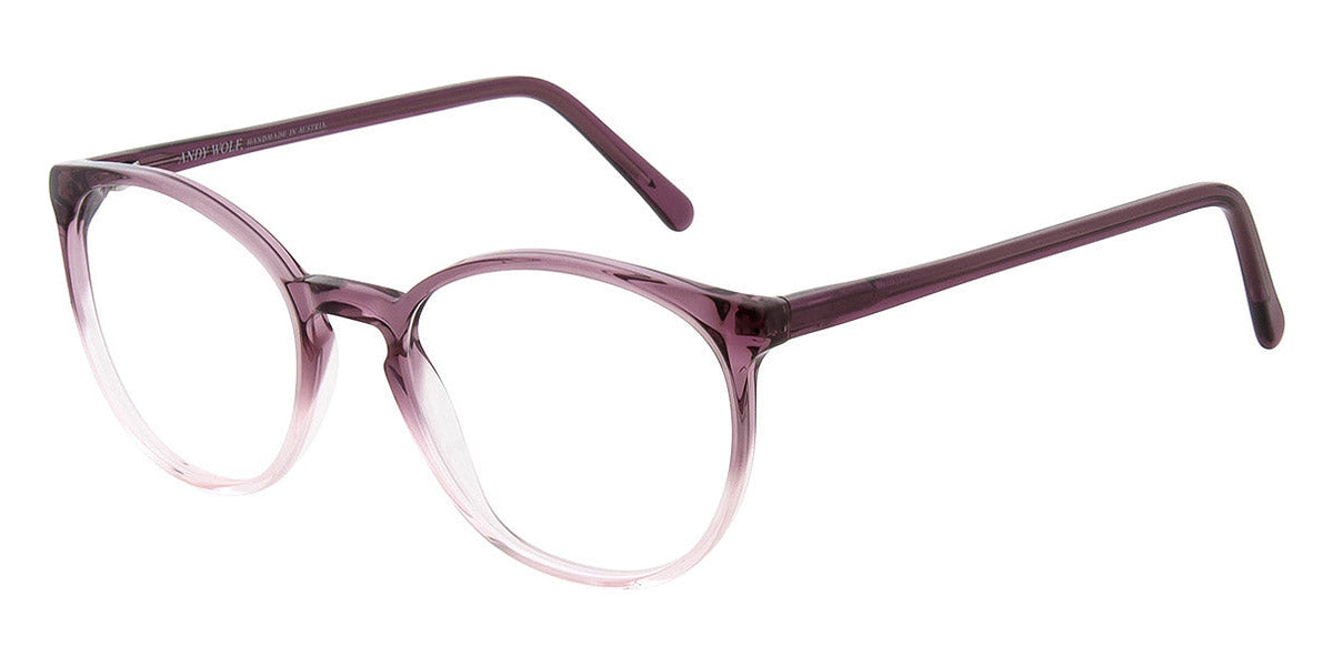 Andy Wolf® 5085 AW 5085 2 48 - Violet/White 2 Eyeglasses