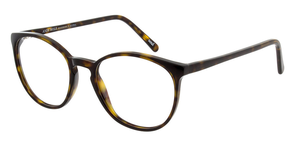 Andy Wolf® 5085 AW 5085 B 48 - Brown/Black B Eyeglasses