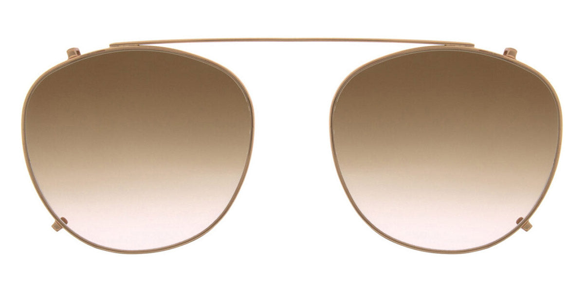 Andy Wolf® 5085 Sara Clip AW 5085 Sara Clip 007 48 - Rosegold/Brown Sunglasses