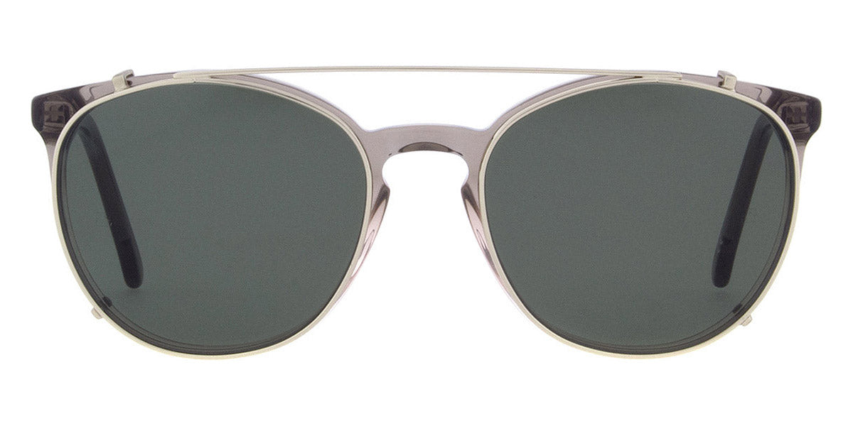 Andy Wolf® 5085 Clip AW 5085 Clip 02 48 - Graygold/Green 02 Sunglasses