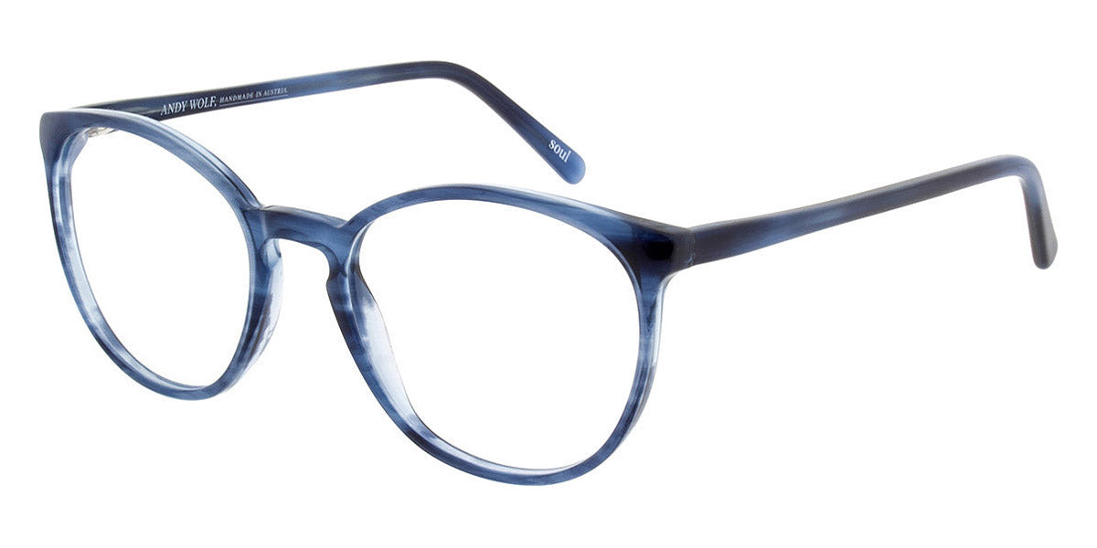 Andy Wolf® 5085 AW 5085 F 48 - Blue F Eyeglasses