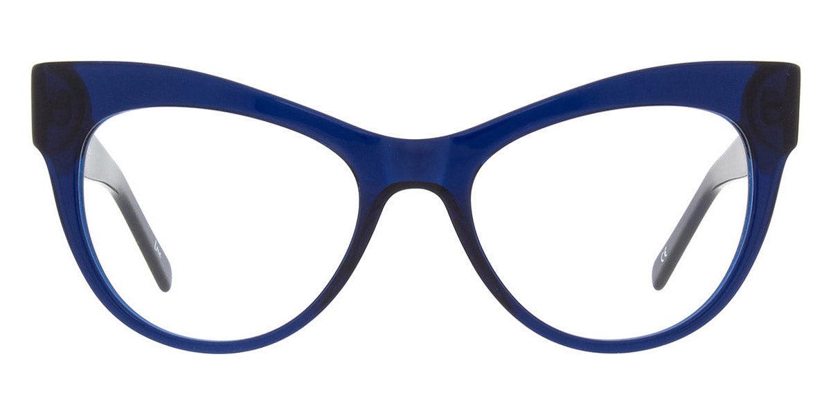 Andy Wolf® 5086 AW 5086 E 54 - Blue E Eyeglasses