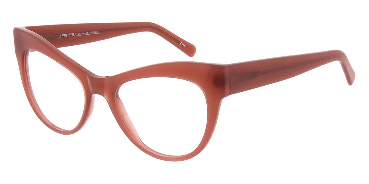 Andy Wolf® 5086 AW 5086 F 54 - Orange F Eyeglasses