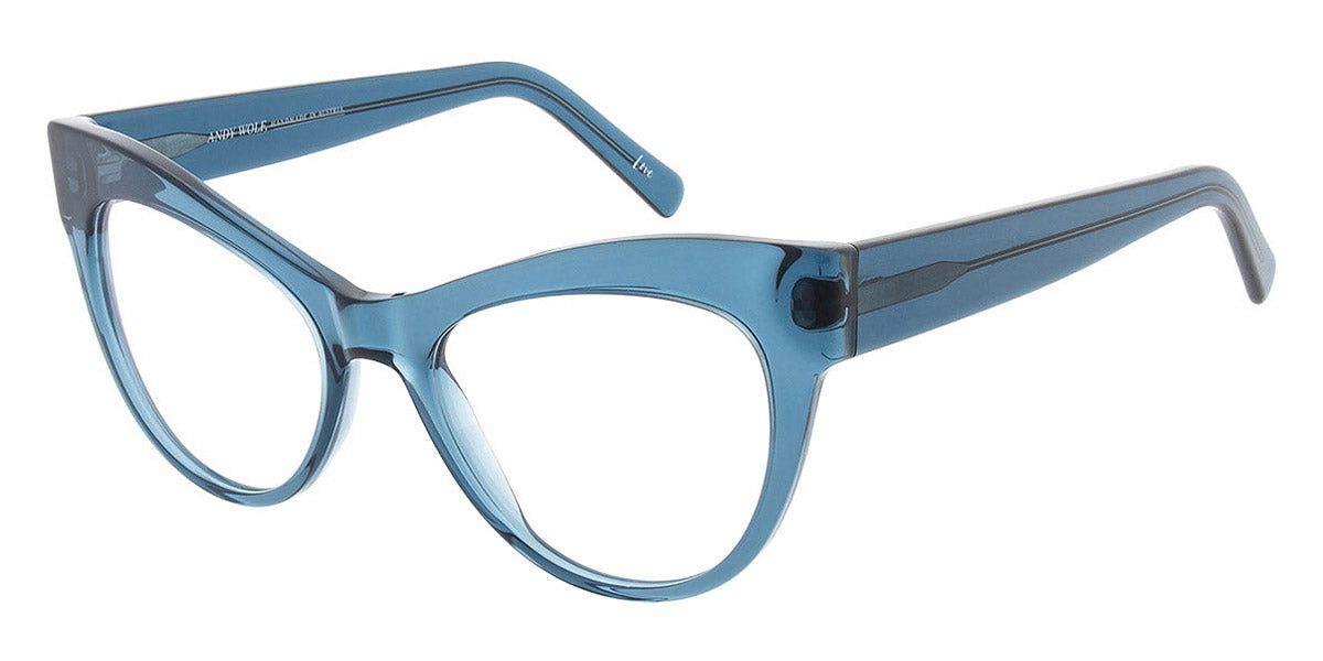 Andy Wolf® 5086 AW 5086 G 54 - Blue G Eyeglasses