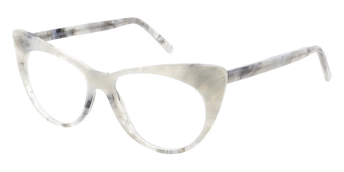 Andy Wolf® 5087 AW 5087 F 54 - White/Gray F Eyeglasses