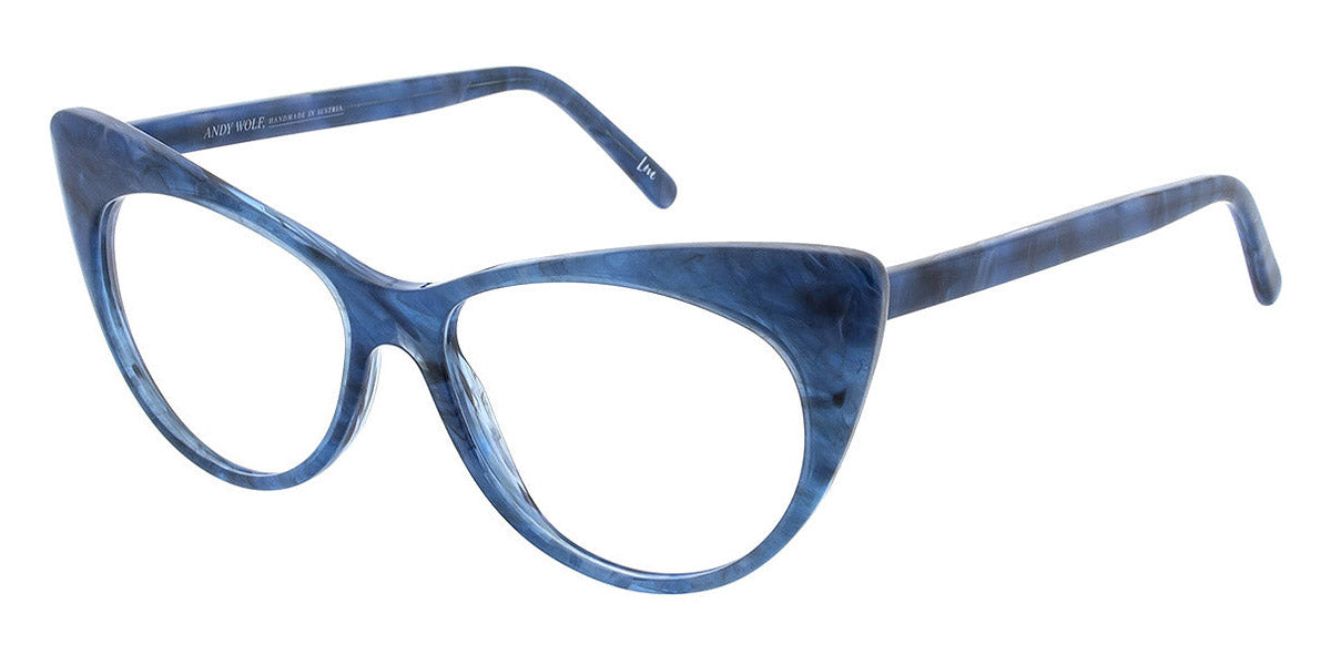 Andy Wolf® 5087 AW 5087 G 54 - Blue/Gray G Eyeglasses