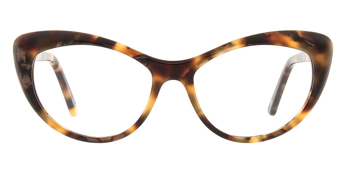 Andy Wolf® 5088 AW 5088 D 50 - Orange/Brown D Eyeglasses