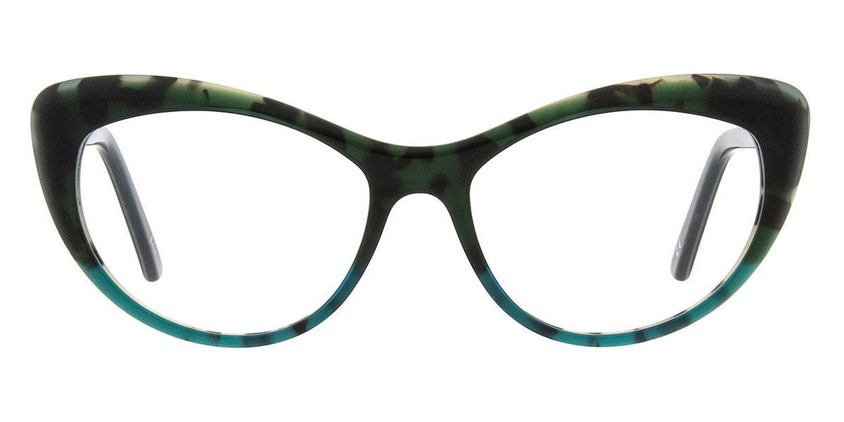 Andy Wolf® 5088 AW 5088 J 50 - Teal/Black J Eyeglasses