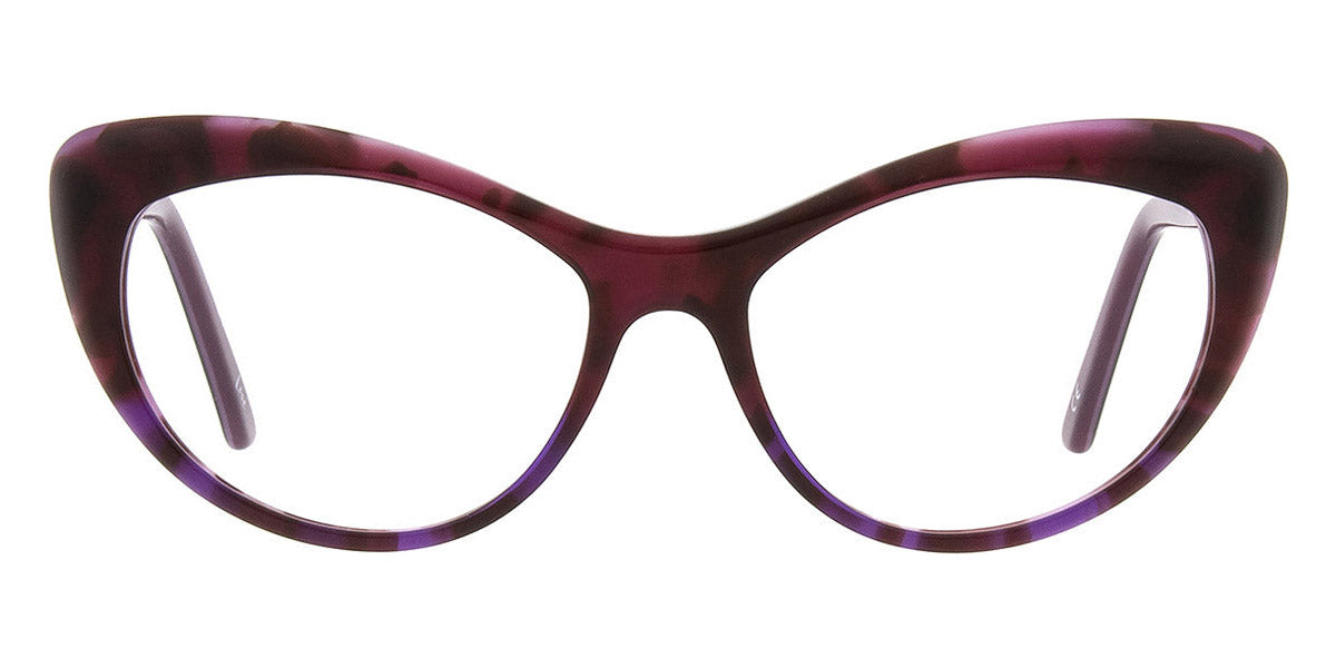 Andy Wolf® 5088 AW 5088 K 50 - Violet/Black K Eyeglasses