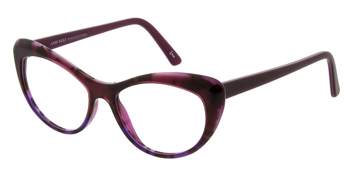 Andy Wolf® 5088 AW 5088 K 50 - Violet/Black K Eyeglasses