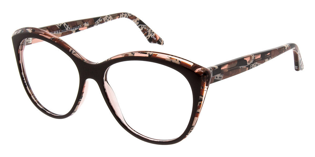 Andy Wolf® 5089 AW 5089 C 56 - Black/Colorful C Eyeglasses