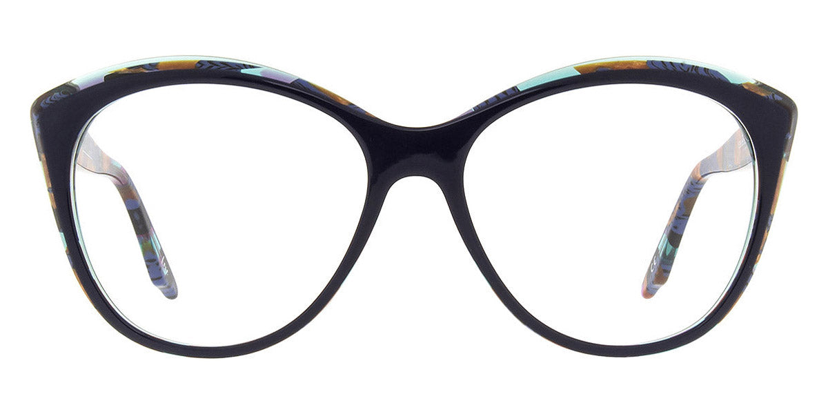 Andy Wolf® 5089 AW 5089 D 56 - Black/Colorful D Eyeglasses