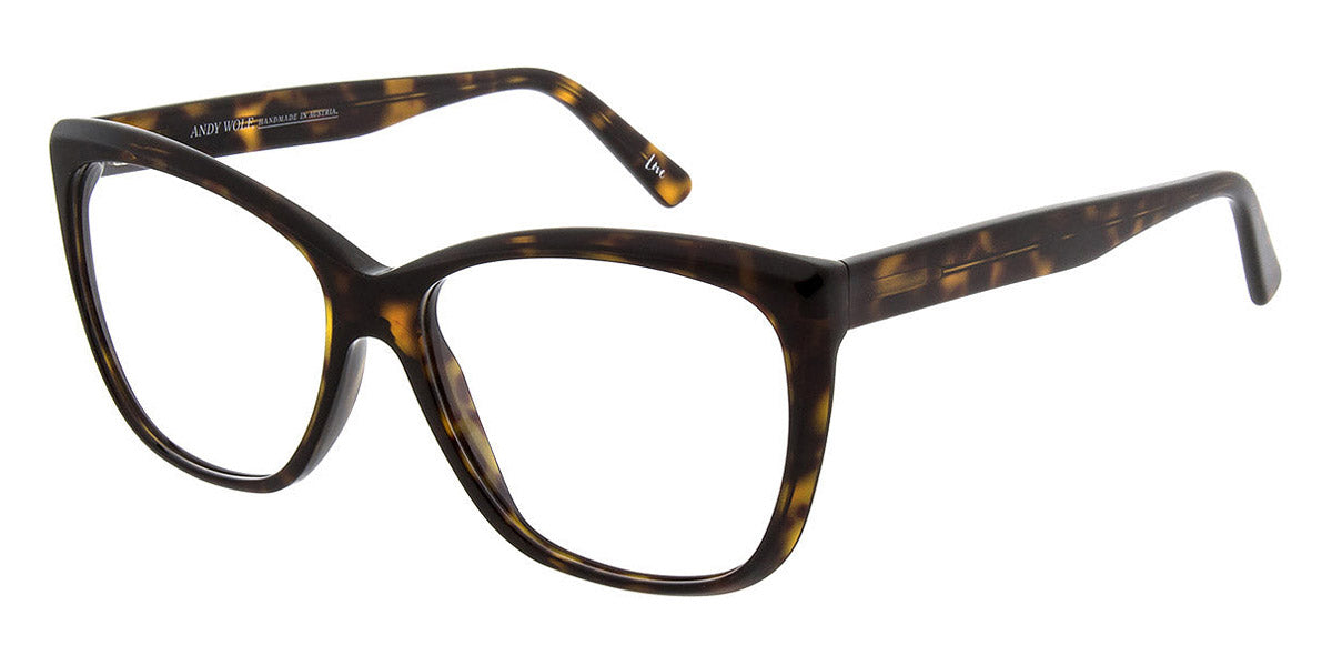 Andy Wolf® 5090 AW 5090 B 56 - Brown/Yellow B Eyeglasses