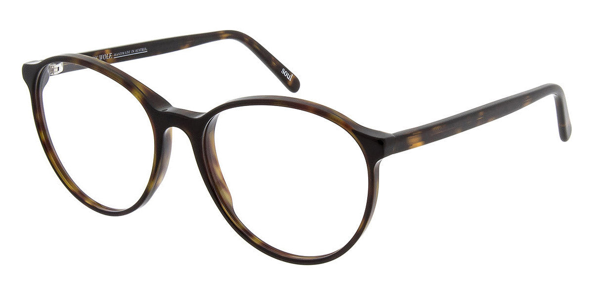 Andy Wolf® 5091 AW 5091 B 55 - Black/Yellow B Eyeglasses