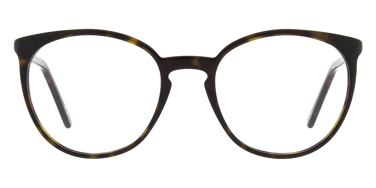 Andy Wolf® 5095 AW 5095 B 50 - Brown/Yellow B Eyeglasses