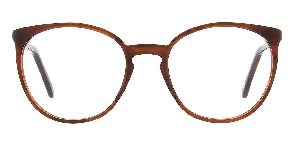 Andy Wolf® 5095 AW 5095 G 50 - Brown/Orange G Eyeglasses