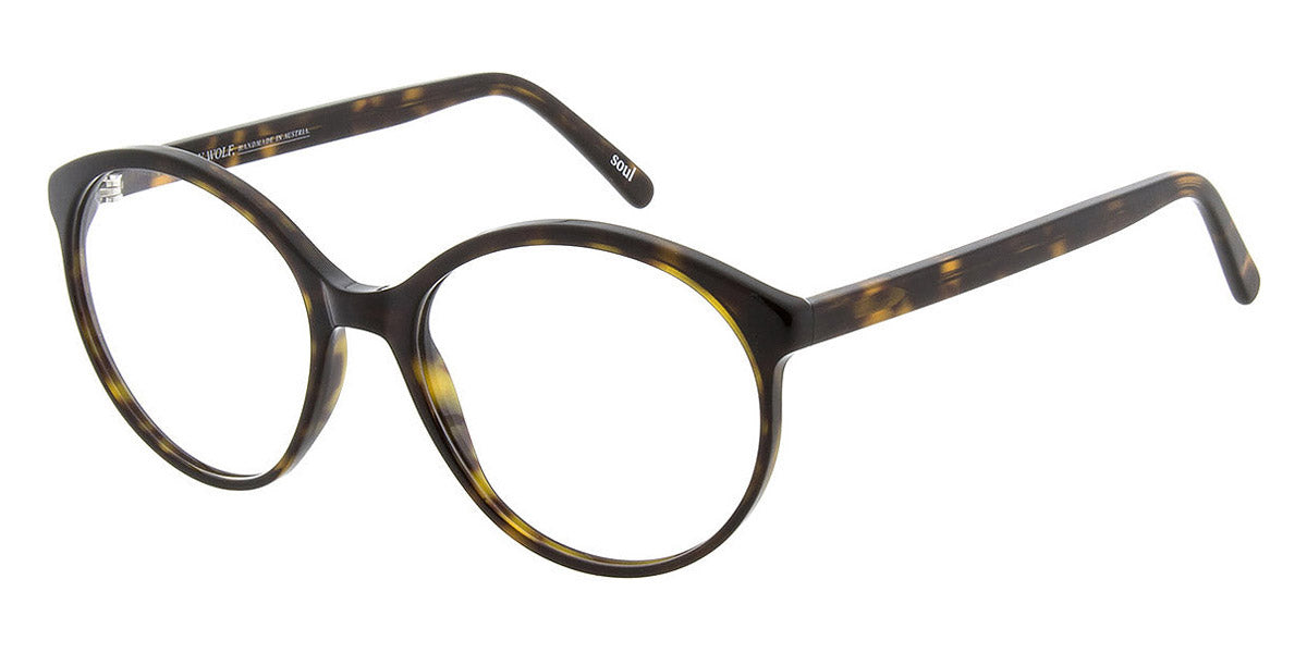 Andy Wolf® 5096 AW 5096 B 55 - Brown/Black B Eyeglasses