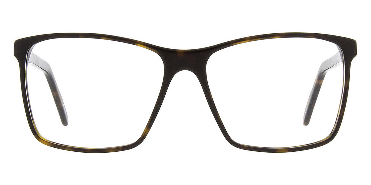 Andy Wolf® 5098 AW 5098 B 55 - Brown/Yellow B Eyeglasses