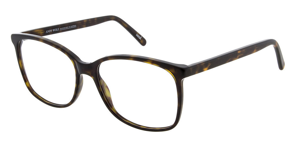 Andy Wolf® 5100 AW 5100 B 56 - Brown/Yellow B Eyeglasses