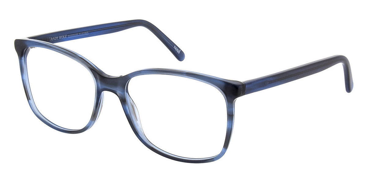 Andy Wolf® 5100 AW 5100 N 54 - Blue N Eyeglasses