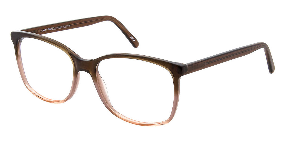 Andy Wolf® 5100 AW 5100 P 54 - Brown/Pink P Eyeglasses