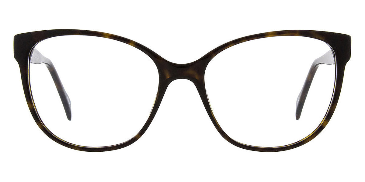 Andy Wolf® 5101 AW 5101 B 55 - Brown/Yellow B Eyeglasses