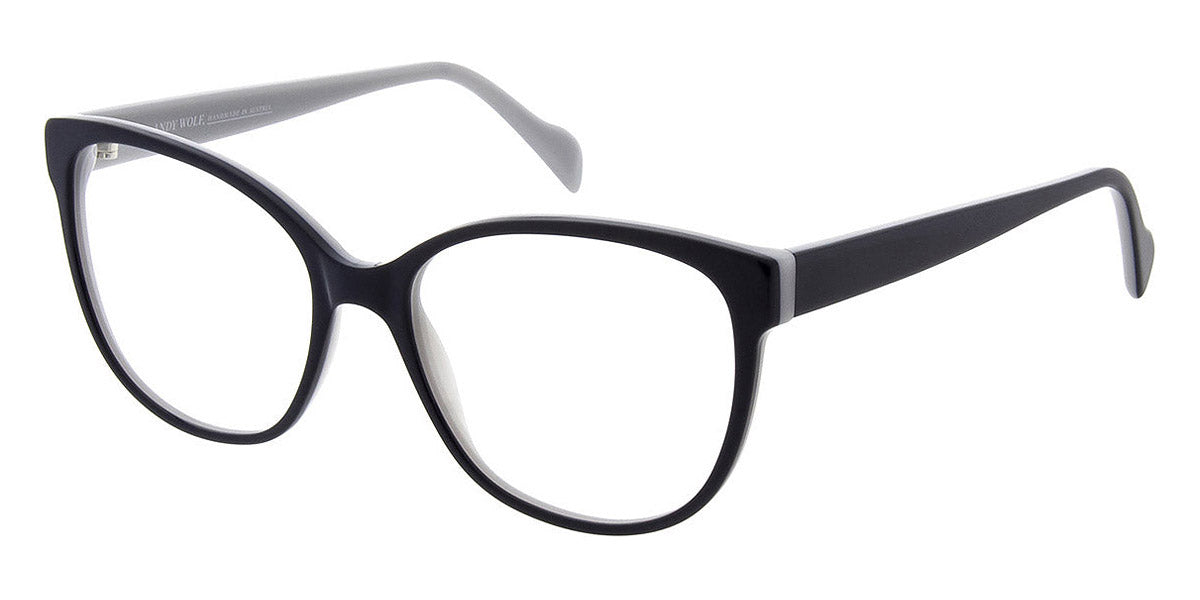 Andy Wolf® 5101 AW 5101 F 55 - Blue/Gray F Eyeglasses