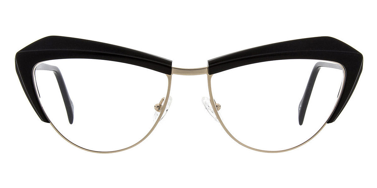 Andy Wolf® 5103 AW 5103 A 57 - Black/Gold A Eyeglasses