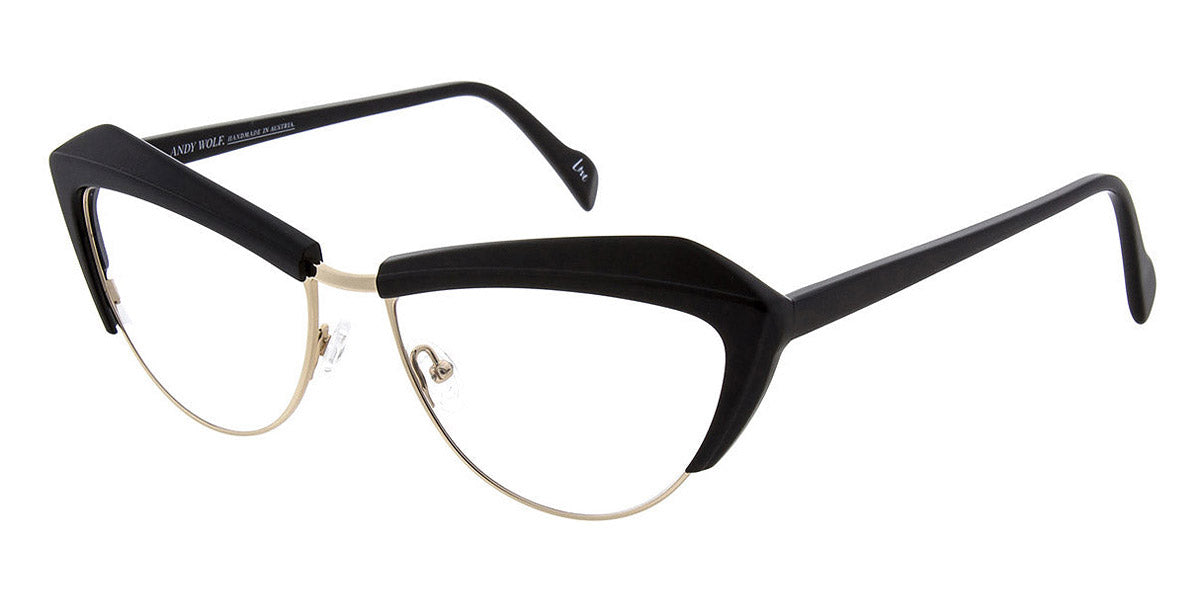 Andy Wolf® 5103 AW 5103 A 57 - Black/Gold A Eyeglasses