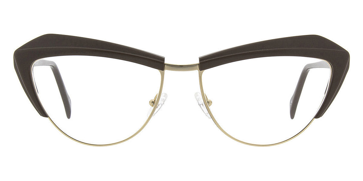 Andy Wolf® 5103 AW 5103 D 57 - Gray/Gold D Eyeglasses