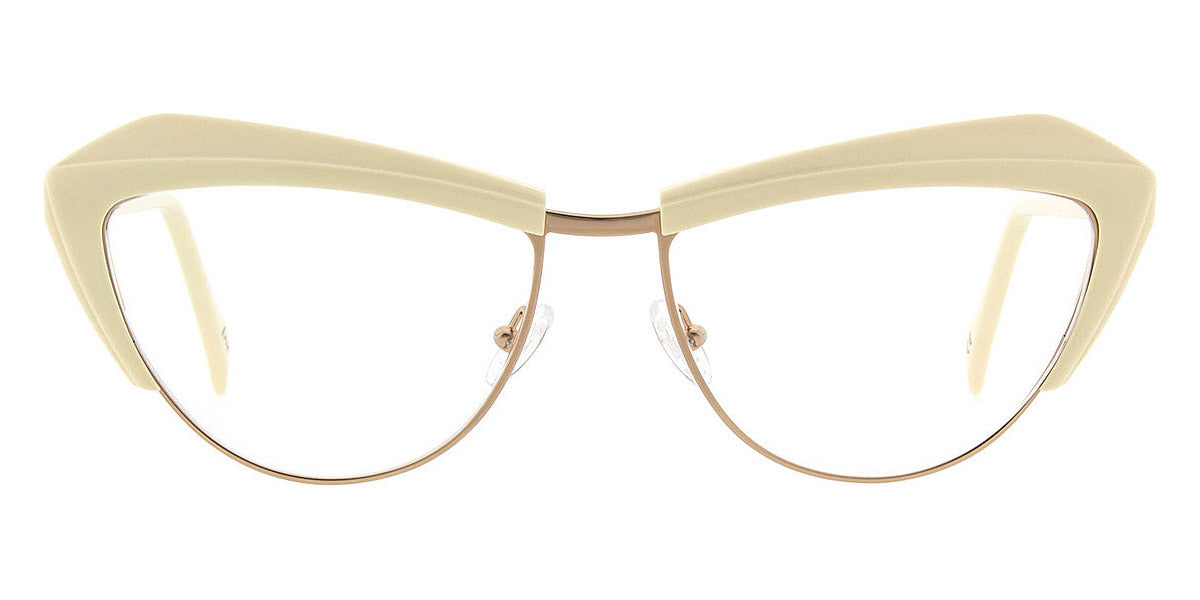 Andy Wolf® 5103 AW 5103 E 57 - White/Rosegold E Eyeglasses