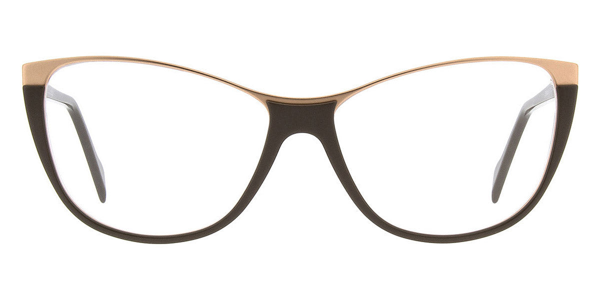 Andy Wolf® 5104 AW 5104 K 57 - Gray/Rosegold K Eyeglasses