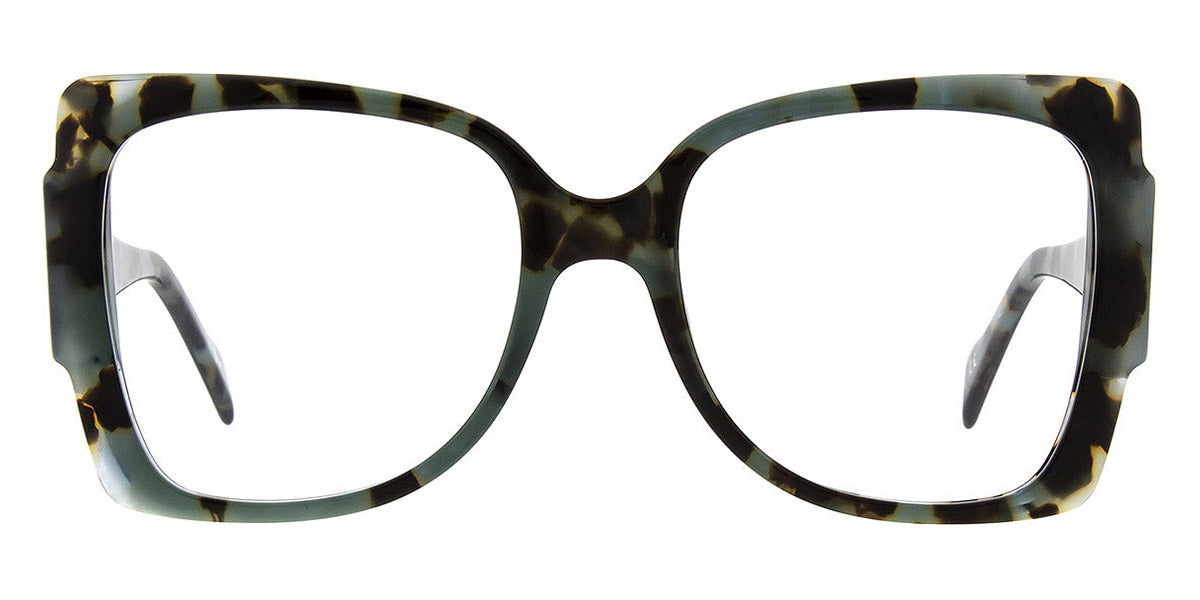 Andy Wolf® 5105 AW 5105 D 53 - Teal/Black D Eyeglasses