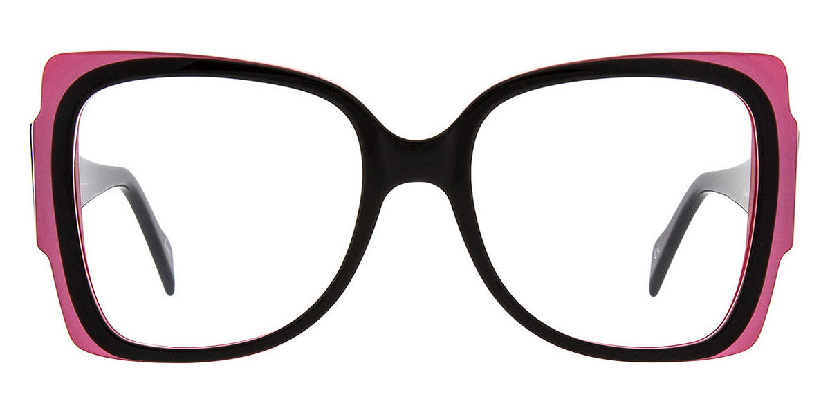 Andy Wolf® 5105 AW 5105 E 53 - Black/Pink E Eyeglasses