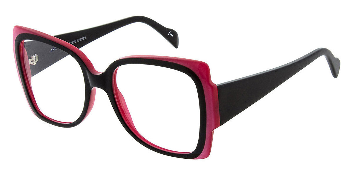 Andy Wolf® 5105 AW 5105 E 53 - Black/Pink E Eyeglasses